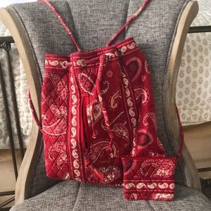 Vera Bradley retired “bandana” backpack